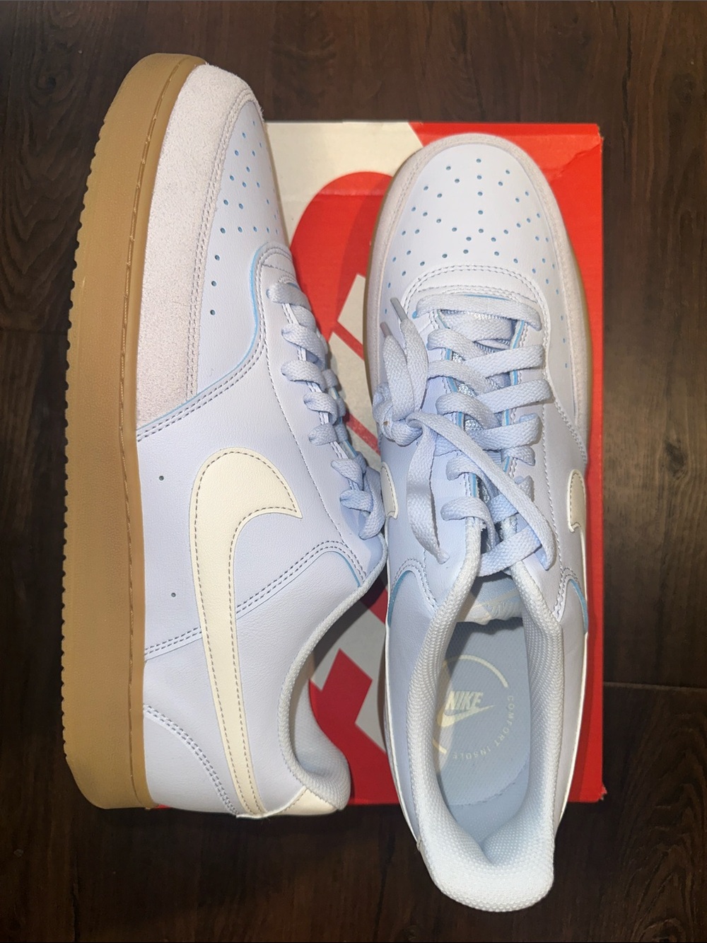 Nike Court Vision LO Men’s 14 Football Grey Pale Ivory New with Box